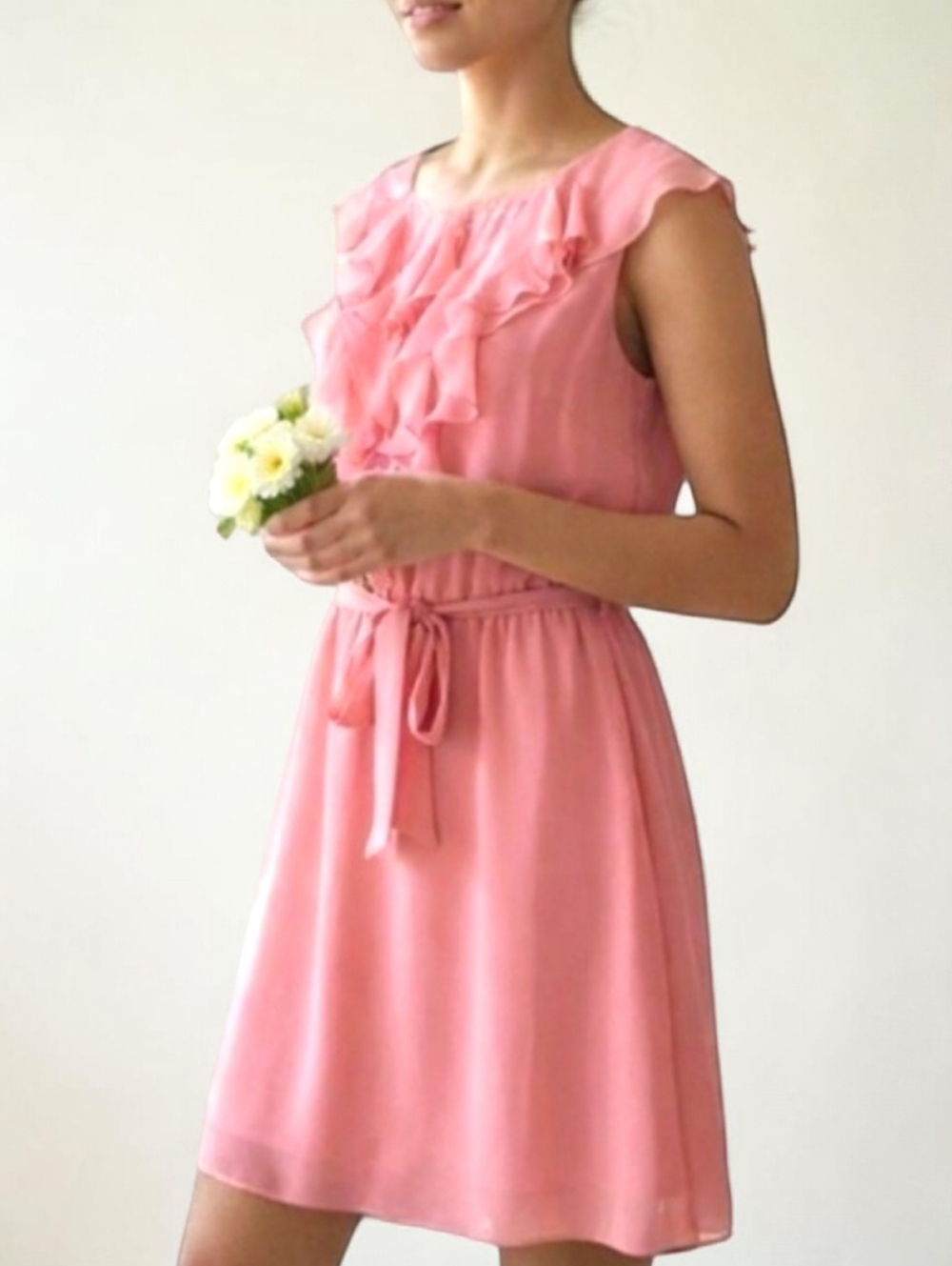 🌼Emma & Michele  Beautiful Salmon Pink/Orange  Dress